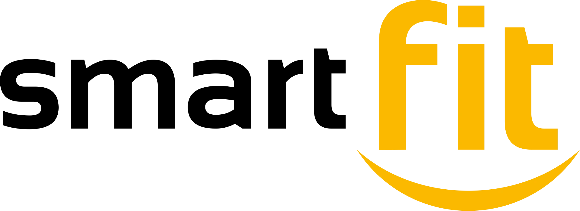 Logotipo de Smart Fit, cliente de Pantera Mayoristas en proyectos de material eléctrico, ferretería, plomería y acabados